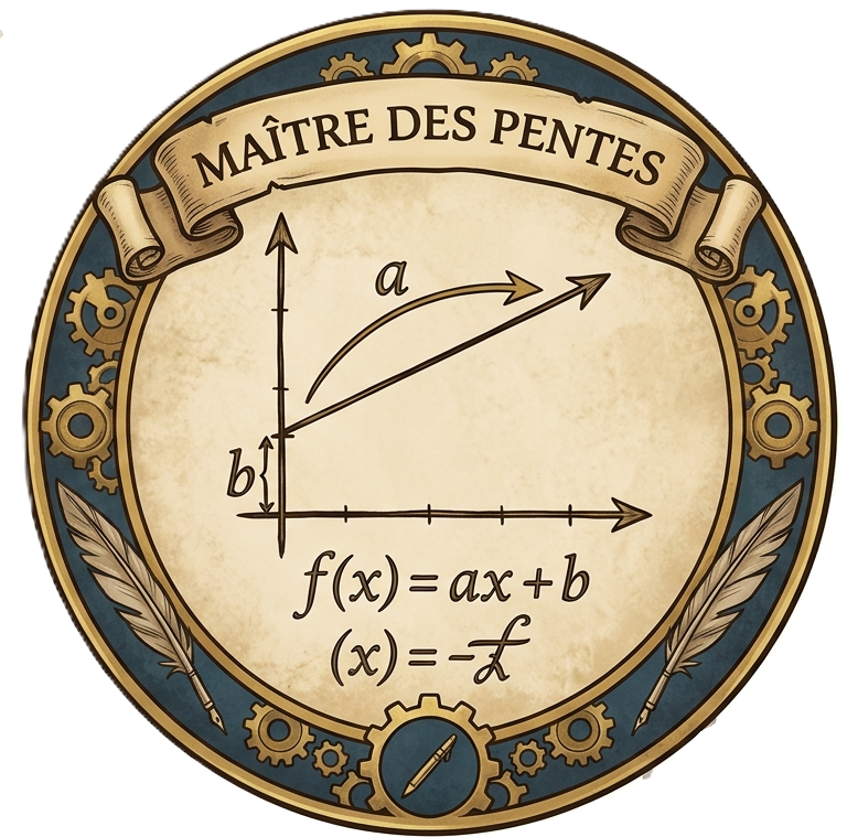 Lire a et b sur un graphique
